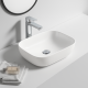 455*325*135mm Bathroom Oval Above Counter White Ceramic Wash Basin 455*325*135mm Bathroom Oval Above Counter White Ceramic Wash Basin